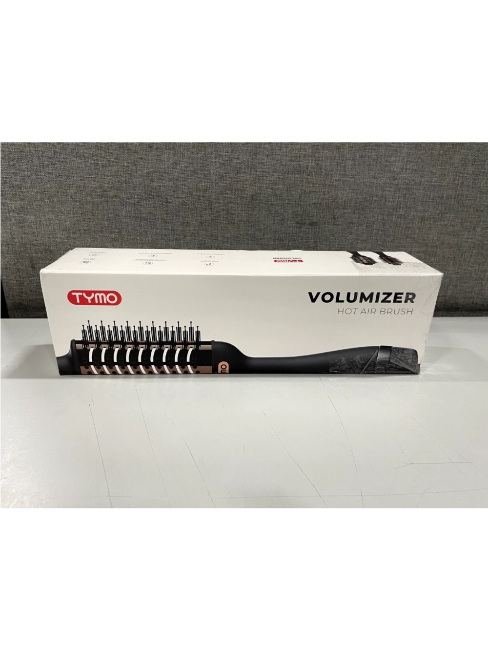 TYMO Black and Rose Gold Volumizer Hot Air Brush NIB